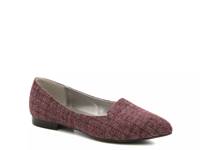 Floral Loafer Burgundy view