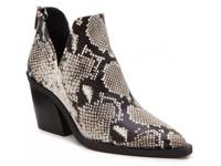 Bibestie Bootie Brown/Ivory Snake Print Leather view