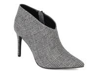 Demmi Bootie Black/White Plaid/Houndstooth Fabric view