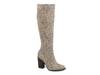Kyllie Wide Calf Boot Light Brown/Black Cheetah Print view