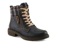 Khazera Bootie Navy view