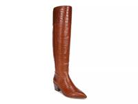 Shannon Boot Cognac Croc Print view