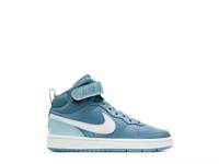Court Borough Mid 2 High-Top Sneaker - Kids' Light Blue view