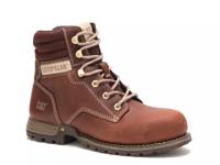 Paisley Steel Toe Work Boot Cognac view