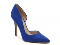 Aradowia Pump Cobalt Faux Suede view