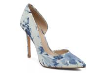 Aradowia Pump Navy Tie-Dye Canvas view