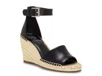 Leera Espadrille Wedge Sandal Black view