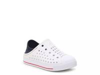 Foamies Guzman Steps Aqua Surge Slip-On Sneaker - Kids' White/Navy view