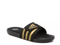 Adissage Slide Sandal - Men's Gold Metallic/Black view