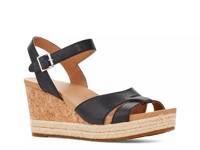 Cloverdale Espadrille Wedge Sandal Black view