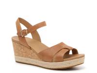Cloverdale Espadrille Wedge Sandal Cognac view