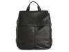 Leather Backpack Black view