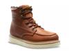 Work Wedge Work Boot Brown view