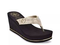 Sarraly Wedge Sandal Gold Metallic/Black view