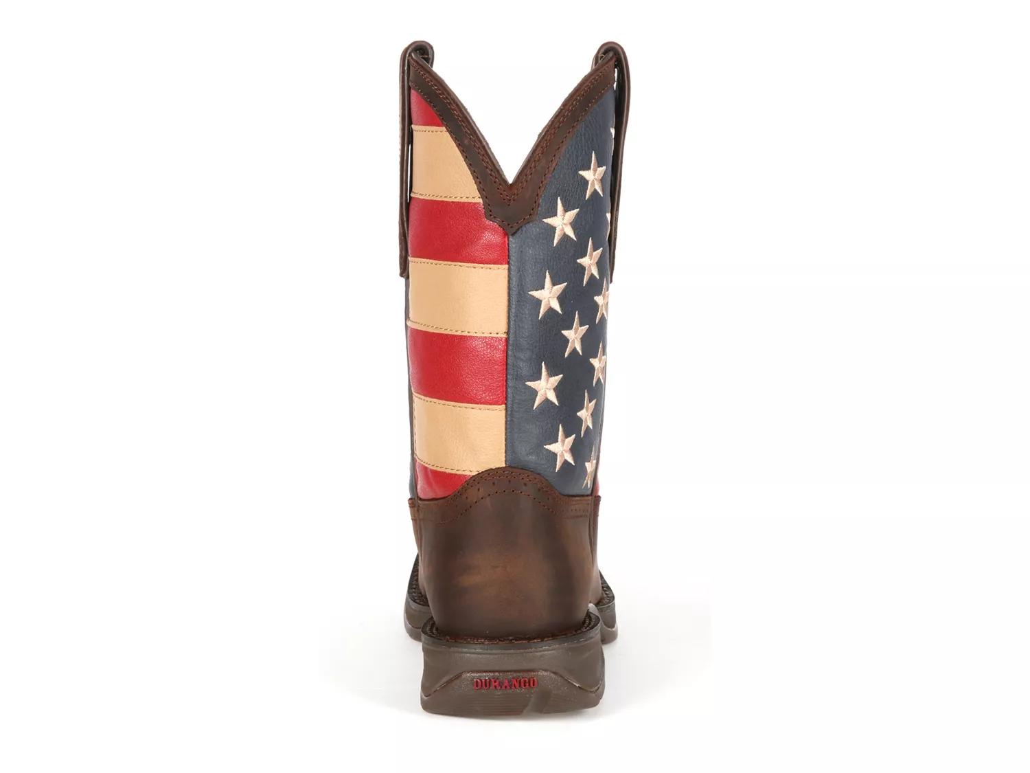 Rebel Patriotic Cowboy Boot