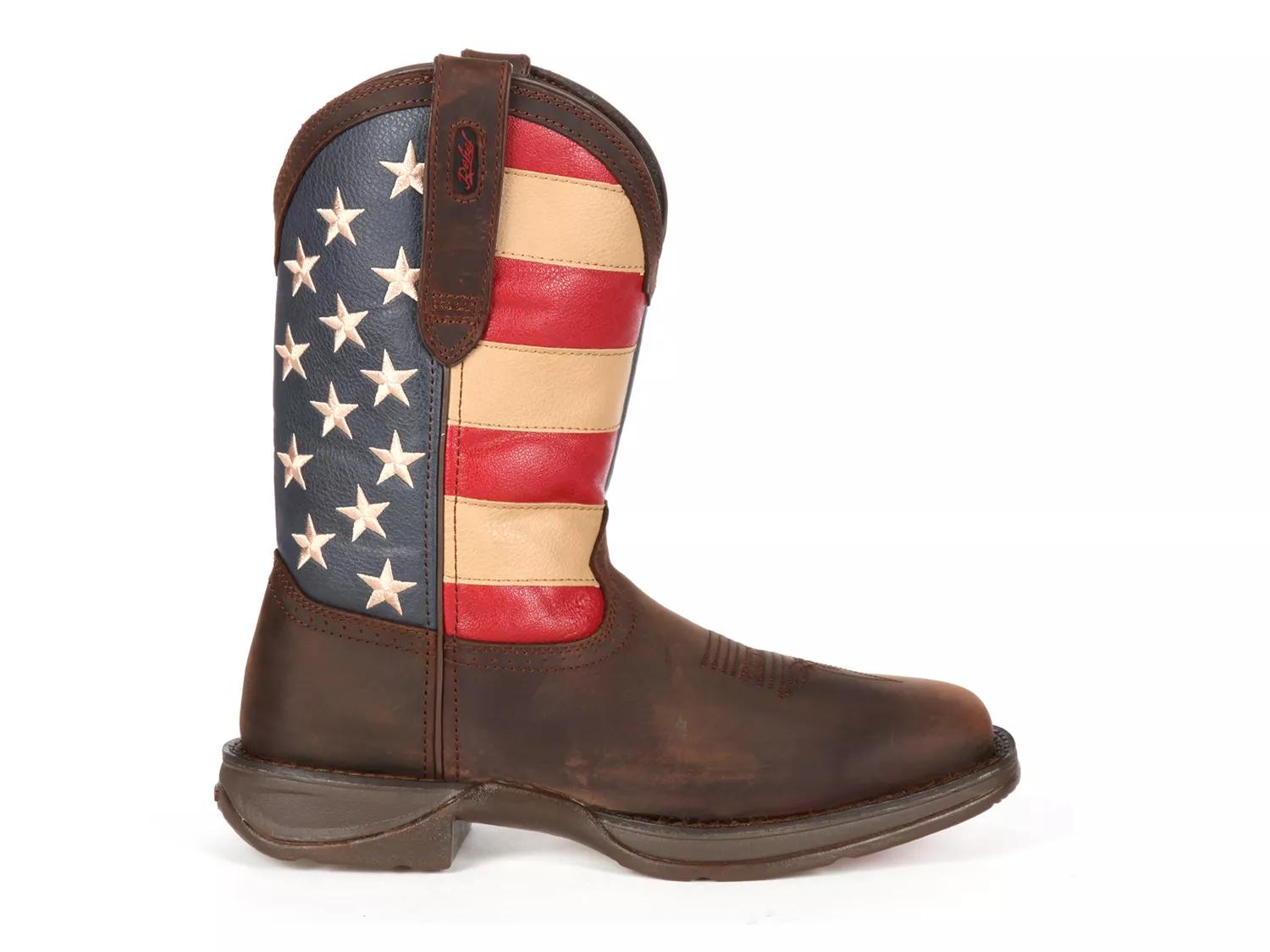 Rebel Patriotic Cowboy Boot