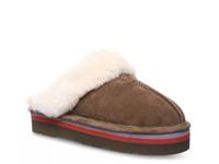 Retro Loki Platform Slipper - Women's Dark Brown view