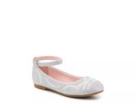 Shimmer Flat - Kids' Silver Metallic view