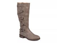 Carly Wide Calf Boot Taupe view
