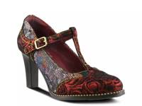 Mazie Pump Burgundy view