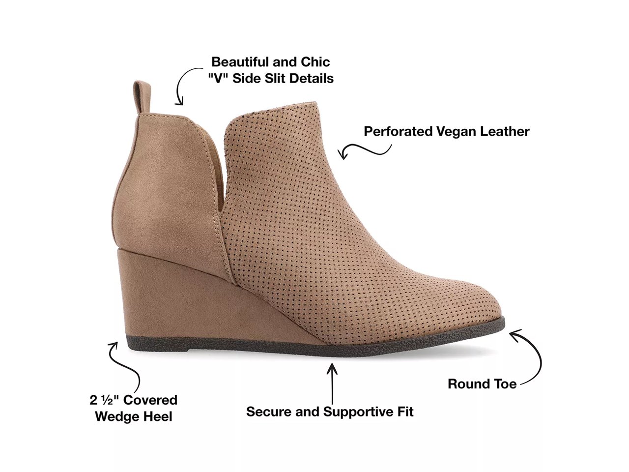 Mylee Wedge Bootie