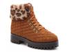 Newb Platform Bootie Light Brown Leopard Print view
