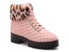 Newb Platform Bootie Light Pink Leopard Print view