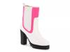 Fargo Platform Bootie White/Pink view