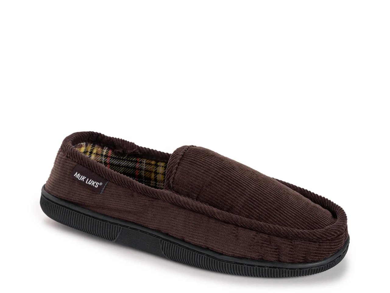 Corduroy Moccasin Slipper - Men's
