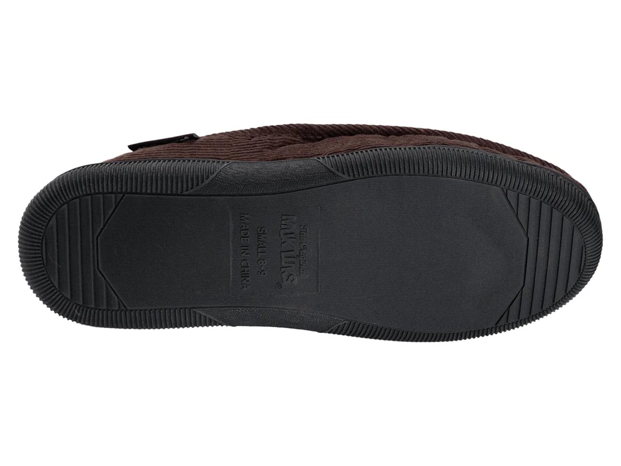 Corduroy Moccasin Slipper - Men's