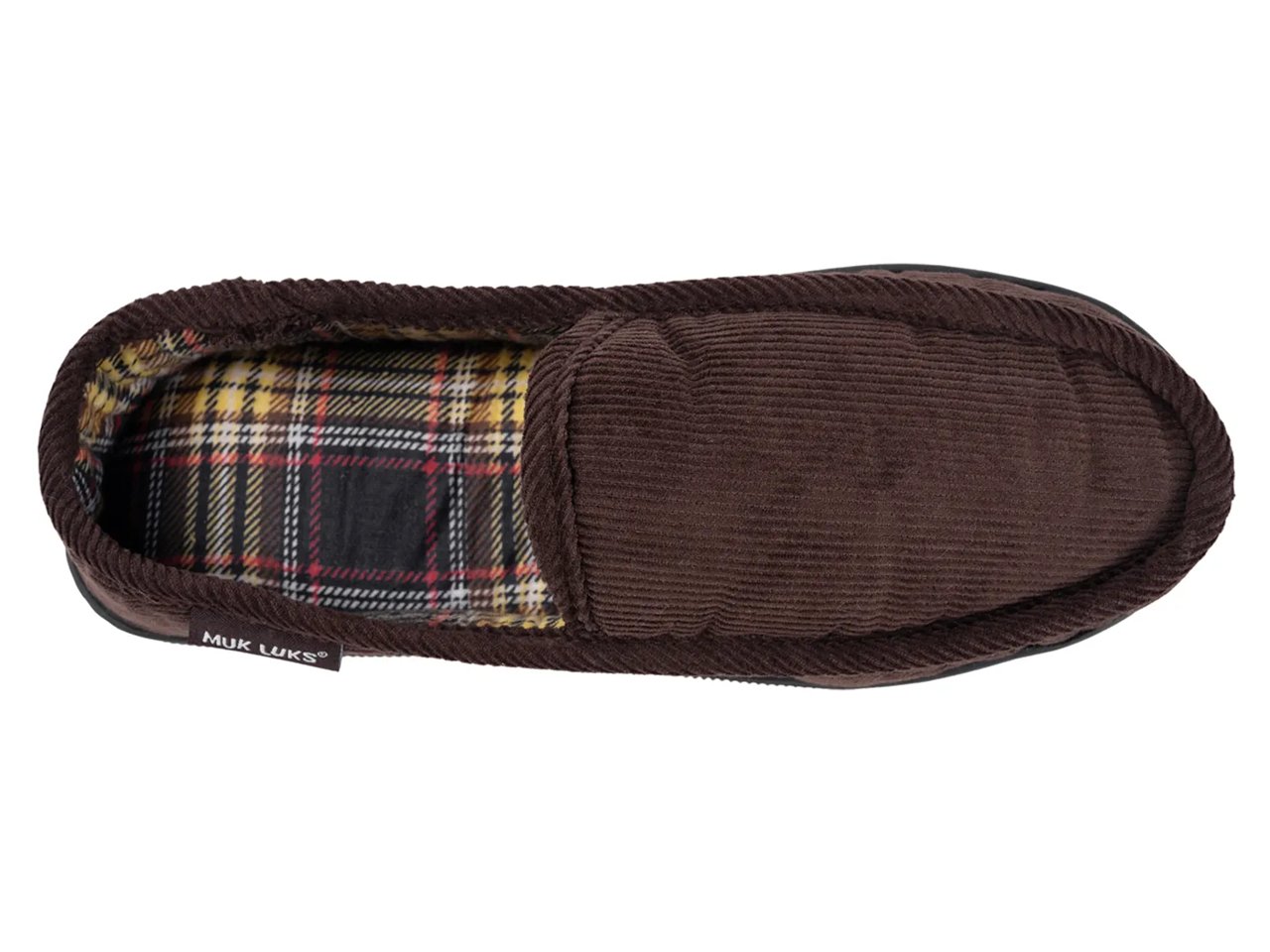 Corduroy Moccasin Slipper - Men's