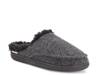 Faux Wool Clog Slipper - Men's Black view