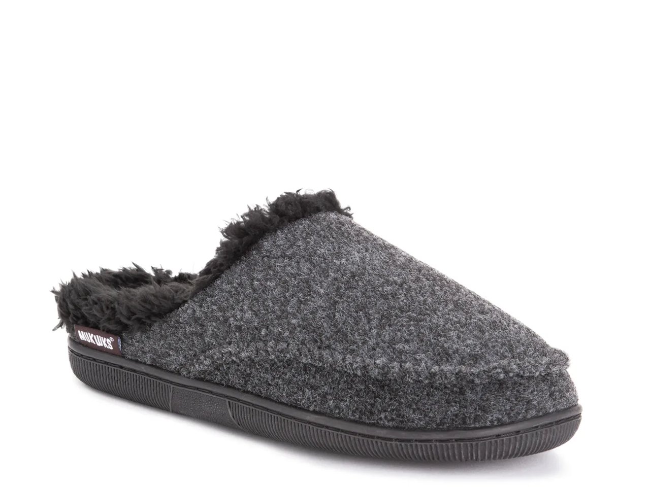 Faux Wool Clog Slipper - Men's