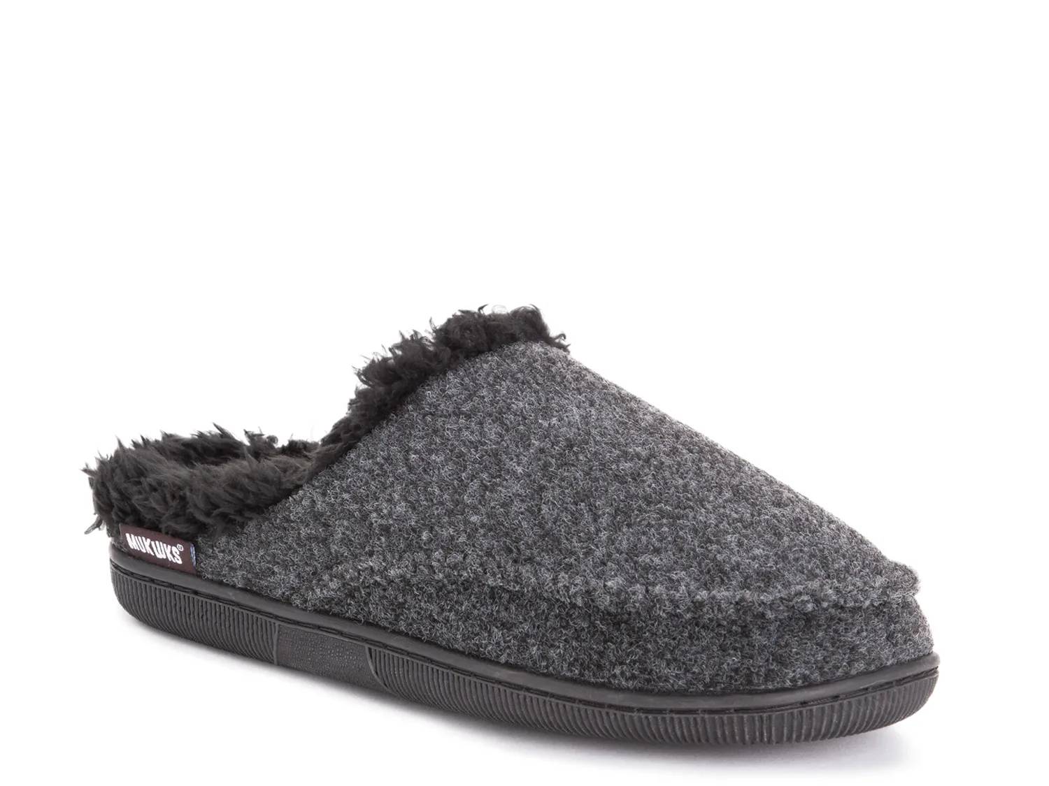 Faux Wool Clog Slipper - Men's