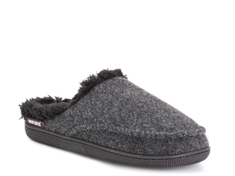 Faux Wool Clog Slipper - Men's