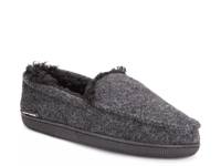 Moccasin Slipper - Men's Black view