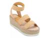 Lury Espadrille Wedge Sandal Beige Raffia view
