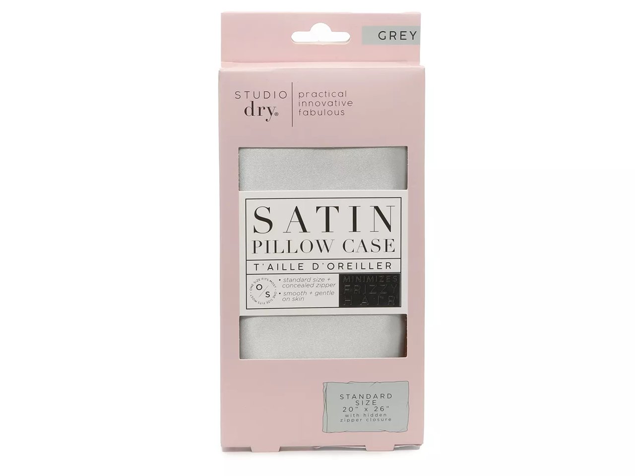 Grey Stain Pillowcase