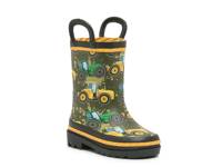 Tractor Tough Rain Boot - Kids' Dark Green view