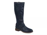 Meg Extra Wide Calf Boot Navy view