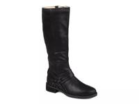 Meg Wide Calf Boot Black view