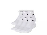 Cushioned Kids' Ankle Socks - 6 Pack White view