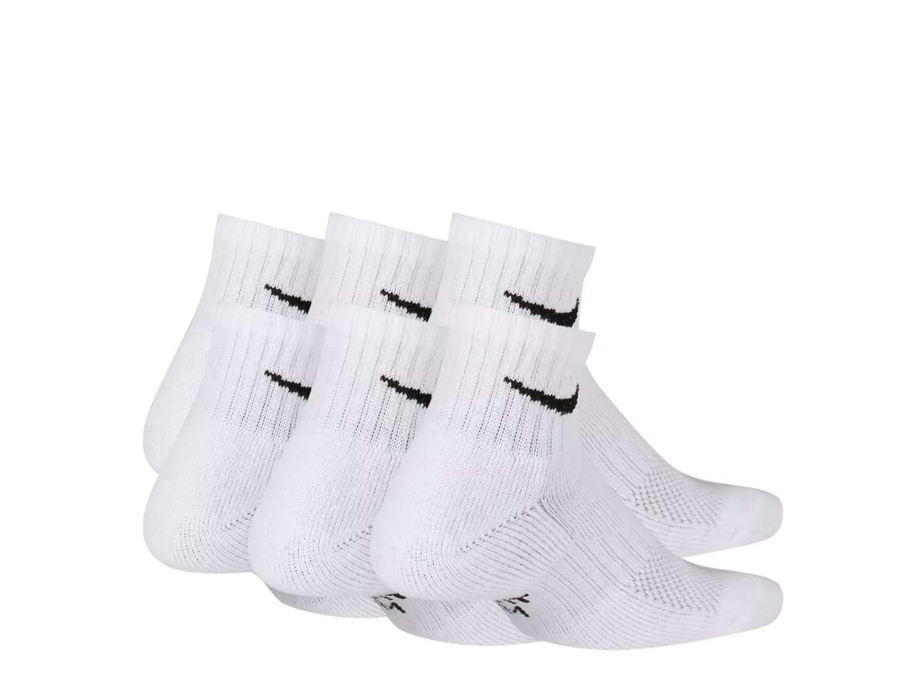Cushioned Kids' Ankle Socks - 6 Pack