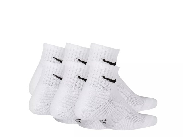Cushioned Kids' Ankle Socks - 6 Pack