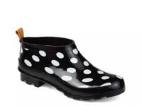 Rainer Rain Boot Black/White Polka Dot Print view