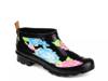 Rainer Rain Boot Pink/Black Floral Print view