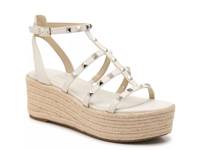 Jansen Espadrille Wedge Sandal White view