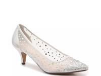 Silk Pump Silver Metallic view