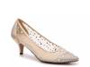 Silk Pump Gold Metallic view