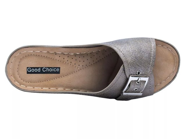 Justina Wedge Sandal